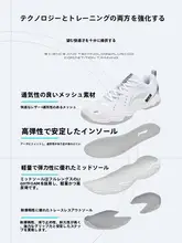 バドミントンシューズ【男女兼用・安定性・クッション性・通気性】