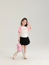 カジュアル子供用Tシャツ【アニメデザイン・半袖・フィット】