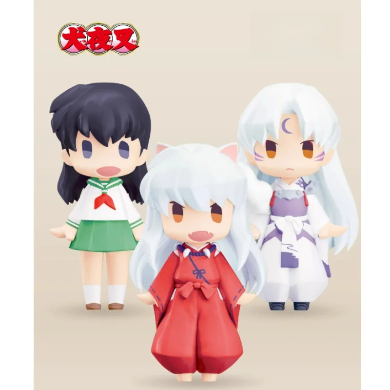 犬夜叉殺生丸日暮戈薇フィギュアセット：呪術コレクター向けの高精度PVCコレクション