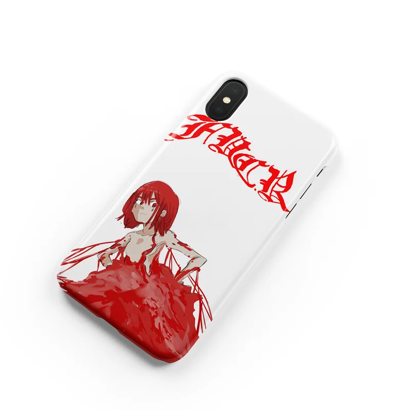 魔法少女まどか☆マギカ ワルプルギスの廻天 と 二次元イラスト スマートフォンケースの融合デザイン