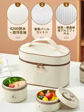 保温バッグ【防水・持ち運び便利・アルミ箔厚手】