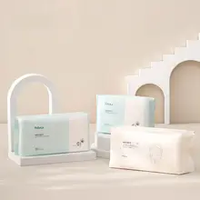 使い捨て洗顔クロス コットン パールエンボス ポップアップ 美容 洗顔 レディース 「FaSoLa」