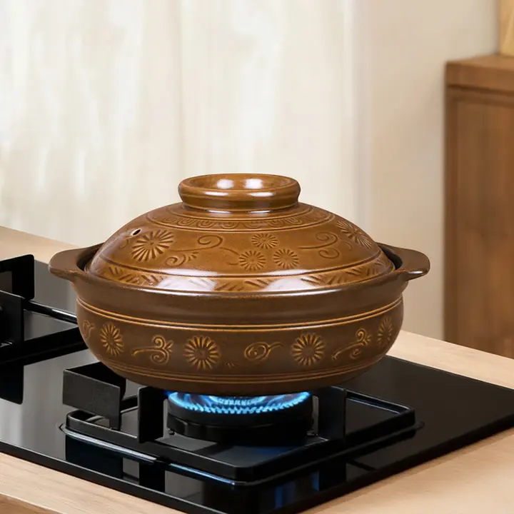 高温対応の土鍋【煮込み料理に最適・耐熱性・家庭用】