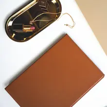南瓜色牛革製 睡眠機能付きiPadケース【高級デザイ ン・対応機種多数】