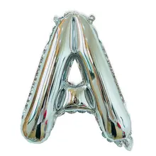 吊るし可能な銀色文字入りバルーン【結婚式・誕生日パーティー用・極薄デザイン】