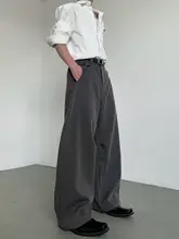 スラックス メンズ ワイド カーブライン ドレープ感 デザイン性 上品 着回し ゆったり「MARTHENAUT」