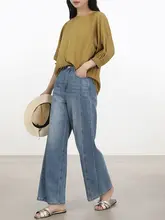 極上の柔らかさダブルジョーシルクブラウス【絹・エレガントデザイン】