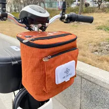 自転車用防水フロントバスケット【バッグ型・ユニバーサルデザイン】