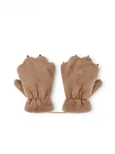 手袋 キッズ ガールズ 裏起毛 肌触りよい あったか キャラクターデザイン かわいい アウトドア 防寒「Balabala」