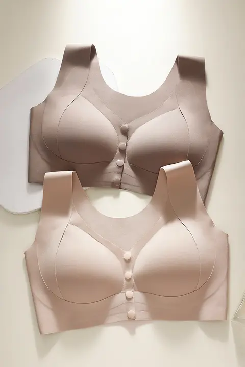 前開きデザインの大きいサイズマタニティブラ【授乳対応・防下垂・産後用】