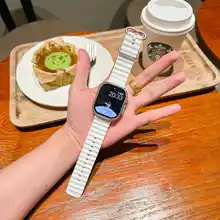 Apple Watch用 シリコン海洋リストバンド【スポーツ対応・多機種対応】