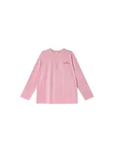 犬のアルファベットプリント 長袖 Tシャツ 女性 秋 新作 ゆったり スリム 100%コットン