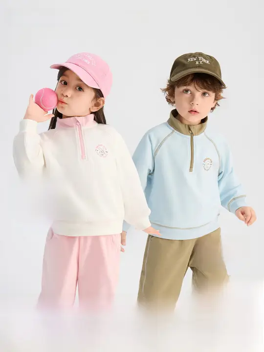 セットアップ 2点セット キッズ ボーイズ ガールズ トップス 春秋 快適 おしゃれ「Balabala」