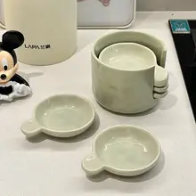 おしゃれなデザインの火鍋用調味皿【家庭用・ソース・醤油・酢用】（セットアップ対応）