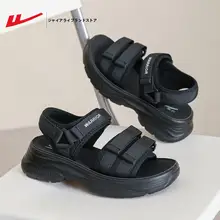 厚底スポーツサンダル【夏用・柔らかいソール・スカートと合わせやすい】（セットアップ対応）