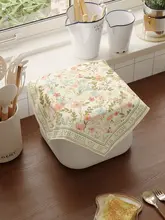 清新デザインの防塵カバー【ミニマリスト・花柄・電子レンジ・オーブン・炊飯器用】