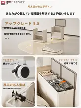 便利な衣類収納バスケット【移動可能・折りたたみ式・大容量】