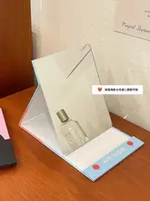 卓上ミラー メイク鏡 可愛い 小型 軽量 家庭用 オフィス 一人暮らし