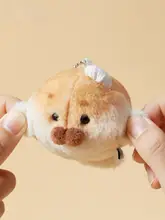 MINISO ぬいぐるみ マスコット キーホルダー もちもち ふわふわ 豹 キャロット トースト バッグチャーム 「MINISO」