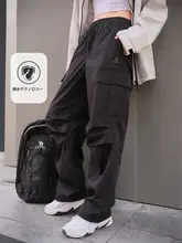 Camel 防水機能付きカーゴパンツ【レディース・春夏用・アウトドア・ストレートデザイン】