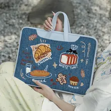 トーストデザインのノートパソコンバッグ【女性用・十四インチ・持ち運び可能・MacBook Pro/AirおよびLenovo・Huawei対応】