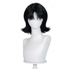 未麻コスプレウィッグ【ショートヘア・ふわふわ前髪・逆立ちスタイル】