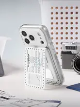 旅行用 磁吸式スマホスタンド【個性的なミラー付き・便利なデザイン】