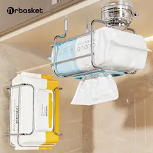吸盤式 アイロン製 ウェットティッシュホルダー【キッチン・壁掛け・トイレ用】