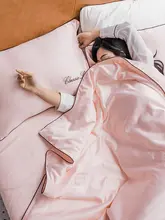 夏用洗濯可能なエアコンケット 涼感ケット 4点セット 冷感素材 シングル ダブル 天絲 薄手 ふとん