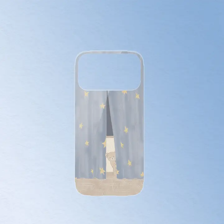 iPhone用液体シリコン製ケース【衝撃吸収・高級感・DIY対応】