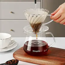 Mongdio V60コーヒーフィルターカップ【ハンドドリップ用・シェアポット・漏斗タイプ】