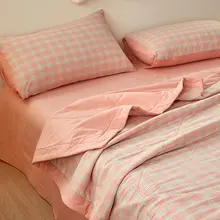 天然素材使用の夏用掛け布団【全棉・水洗い加工・学生寮用】