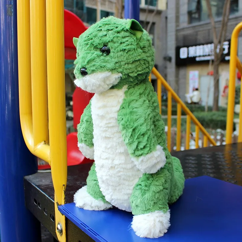 可愛らしい緑のカワウソぬいぐるみ：お風呂に入れる安全性と子供向けの使い方