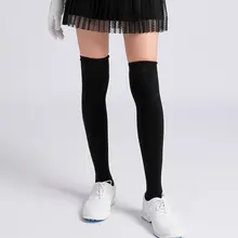 SWAN LOVE GOLF ゴルフ用 膝上丈ソックス【女性用・通気性・滑り止め・防臭・純綿】