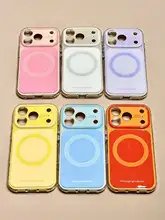 シンプルデザインの磁気吸着iphone用ケース【全包保護・適用機種多数】