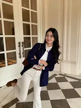 レディースベーシックロングスリーブシャツ【カジュアル・重ね着対応・ルーズフィット】