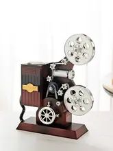 クラシック映画プロジェクター模型【欧風・インテリア装飾・音楽ボックス】