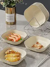 軽量おしゃれ フルーツスナックプレート【家庭用・小皿・ゴミ収納・食卓用】