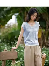 おしゃれで若返り効果のあるデザイン！カラーコンビネーションのショートスリーブTシャツ【レディース・ファッション】（セットアップ対応）