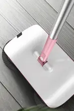 家庭用手押し型掃除機【一体型ホウキ・ちりとり・掃除が簡単】