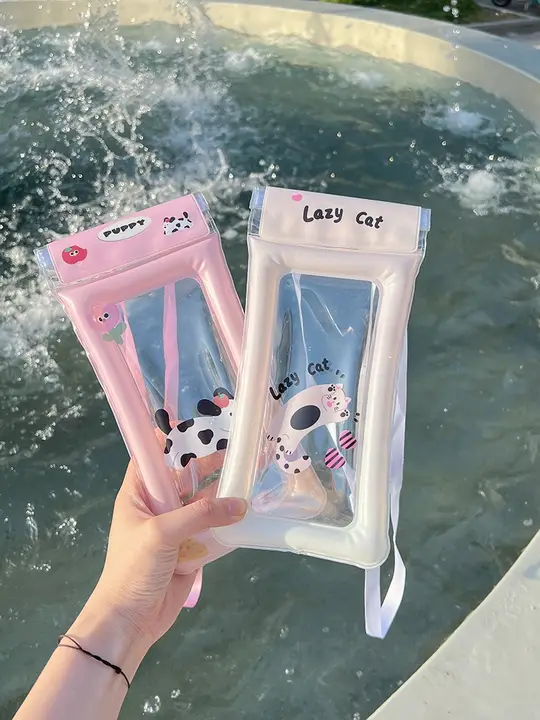 防水スマホケース【タッチスクリーン対応・透過性の高いデザイン・ダイビング用】