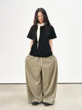 肩型を美しく見せる！ゆったりシルエットの短袖Tシャツ【多色展開・重ね着対応】