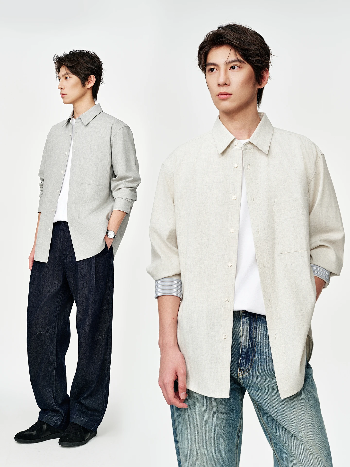 メンズ プレゼント 服 どう選ぶ？大人の魅力を引き立てるウール混紡シャツが今、注目されている理由