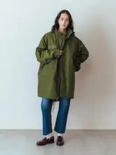 フレンチスタイルのレトロデザイン アウター【ゆったりとした中長丈・キルティングベスト】
