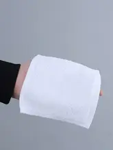 幼稚園用 白鹅绒ミニタオル【コットン・ハンドタオル・掛け紐付き】（セットアップ対応）