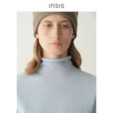 ニットトップス レディース メリノウール ルーズタートル 「INSIS FEMME」
