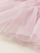 ドレス ワンピース キッズ ガールズ チュール スパンコール 蝶結び フェミニン プリンセスドレス パーティー 発表会 春