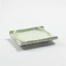 美光焼き 和風陶器 寿司プレート【長方形・冷菜用・小皿】