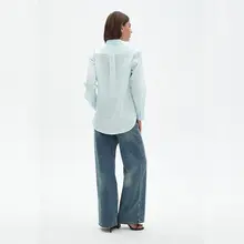女性用ストレートデニムパンツ【フィット・秋用・高見え・細見え】