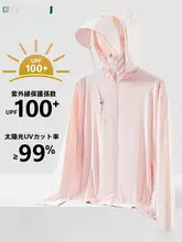 UPF100防紫外線女性用夏季外套【氷のような軽さ・通気性抜群】